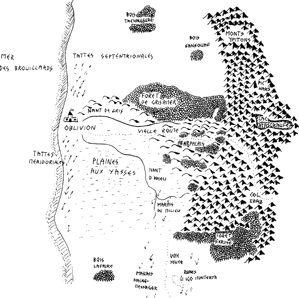 Carte de la Région d'Oblivion