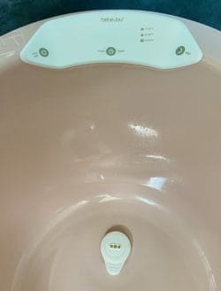 Bébé-jou bathtub control panel and sensor