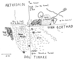 Carte de la Région de Bree