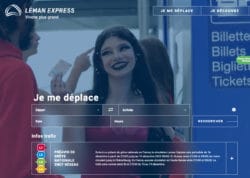 Site Web du Léman Express