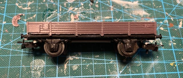 Wagon Märklin en tôle avec caisse en impression 3D.