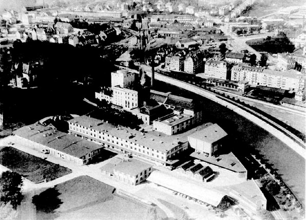 Brauerei Hürlimann und Umgebung © Sammlung Baugeschichtliches Archiv Zürich 