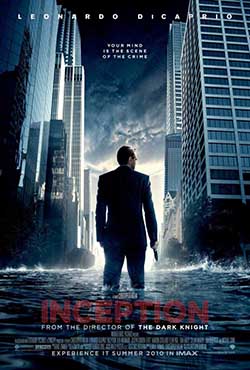 Post of the movie Inception, by Christopher Nolan