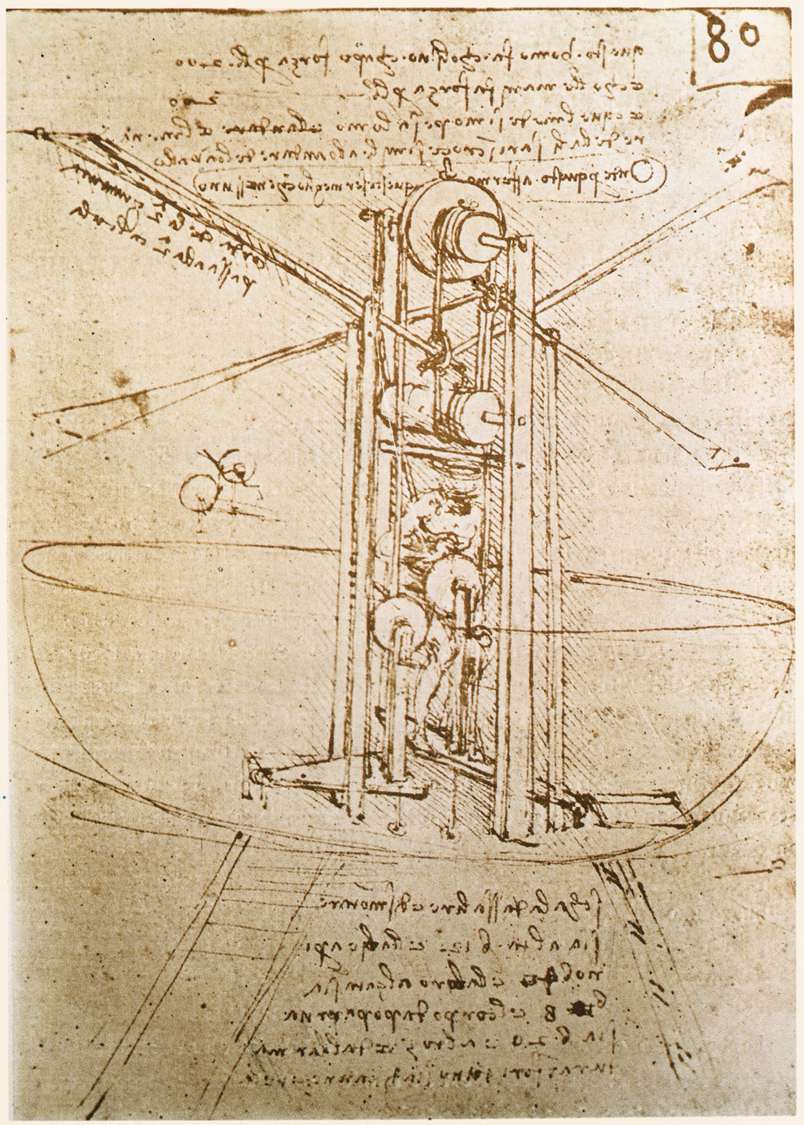Machine Volante – Léonard de Vinci