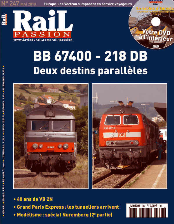 Rail Passion BB 67400 - 218 DB Deux destins parallèles