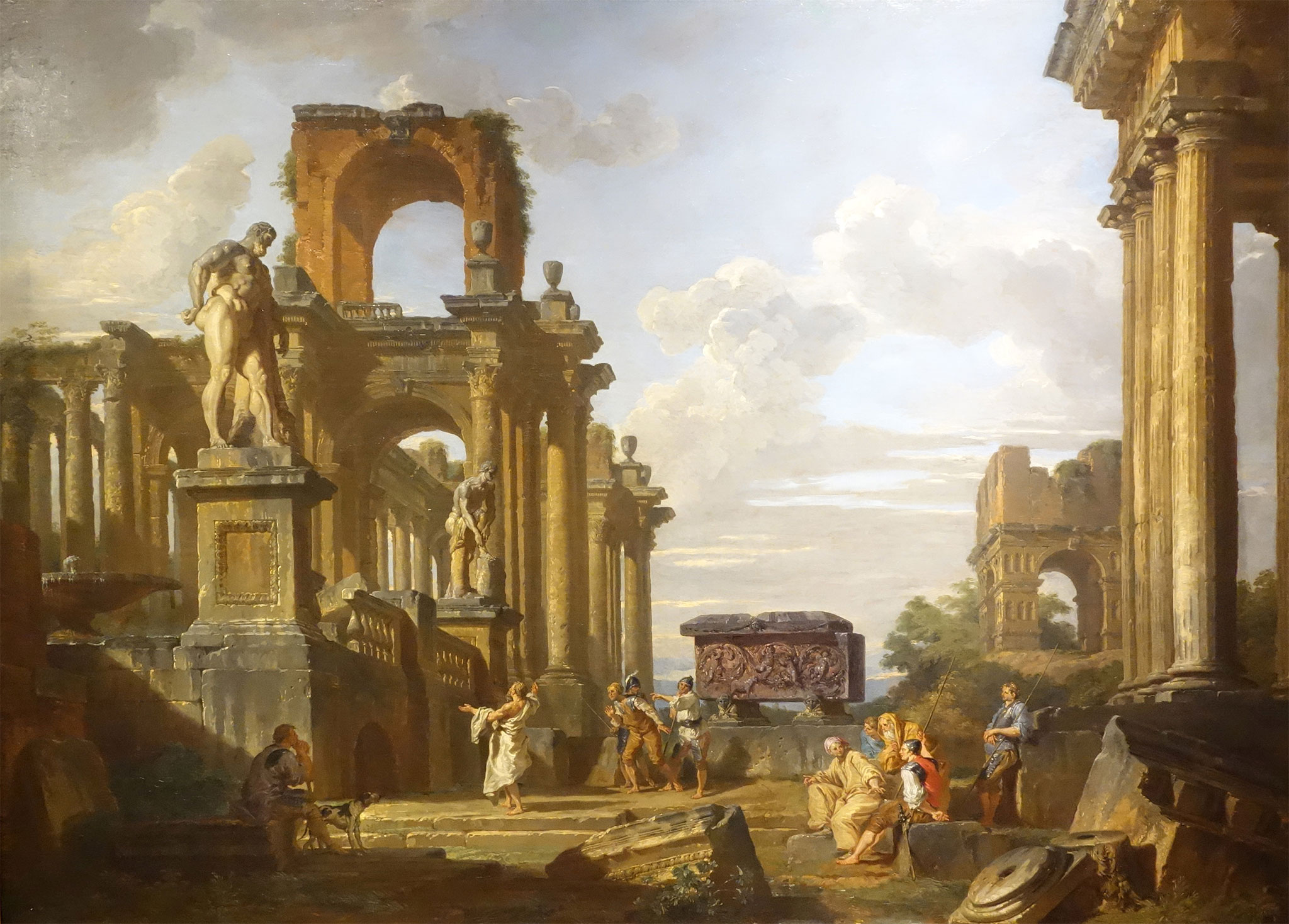 Painting of the Ruins of the Roman Forum